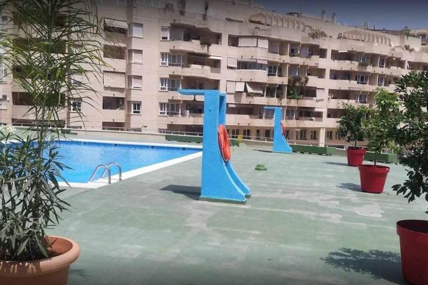 Centro Plaza Torremolinos Apto 24 Wifi Terraza Buitenkant foto